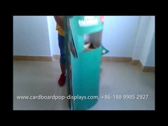 Étagère de marchandisage pop-up permanente en forme de sapin de Noël